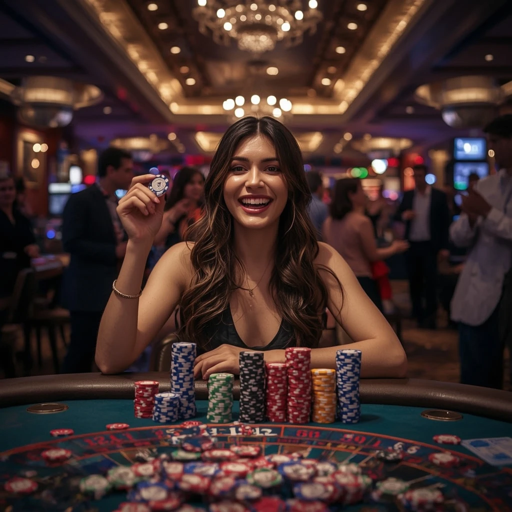 bonus in the hands of a man at 42bet Casino