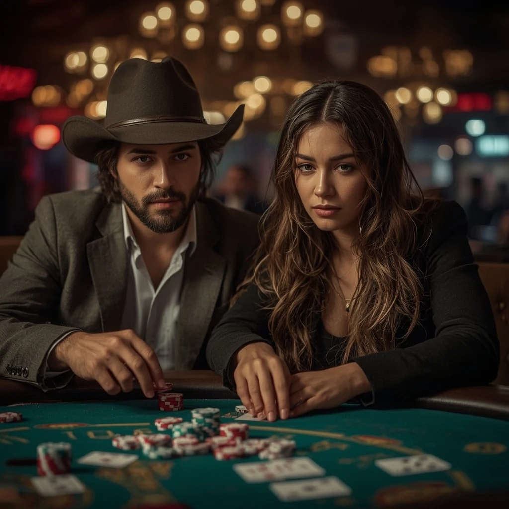 photo of two poker players 42bet Casino